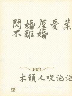 闪婚厚爱叶先生不离婚 闪婚厚爱叶先生不离婚