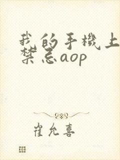 我的手机上全是禁忌aop
