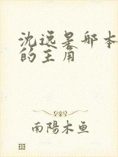 沈逸是哪本小说的主角
