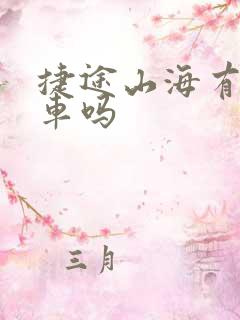 捷途山海有纯油车吗
