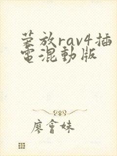 荣放rav4插电混动版
