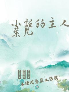 小说的主人公叫叶凡 小说的主人公叫叶凡