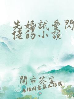 先婚试爱闪婚大佬的小说