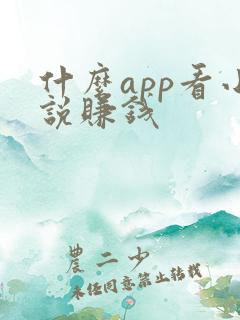 什么app看小说赚钱