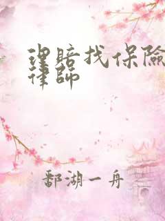 理赔找保险纠纷律师