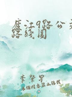 庐江9路公交车路线图 庐江9路公交车路线图