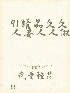 91精品久久人人妻人人做