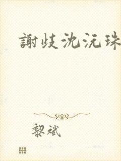 谢歧沈沅珠小说