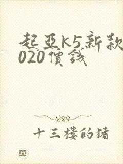 起亚k5新款2020价钱 起亚k5新款2020价钱