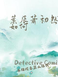 叶辰萧初然结局如何