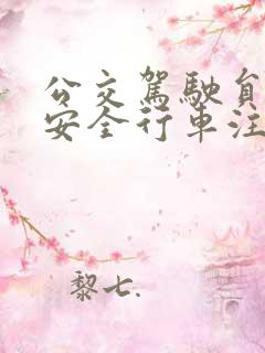 公交驾驶员冬季安全行车注意事项