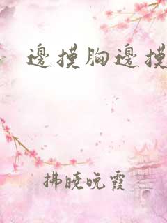 边摸胸边摸下边