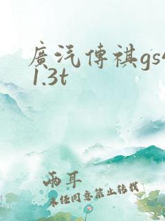 广汽传祺gs4 1.3t 广汽传祺gs4 1.3t
