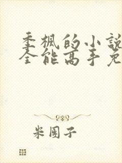 季枫的小说校园全能高手免费阅读