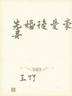 先婚后爱豪门弃妻