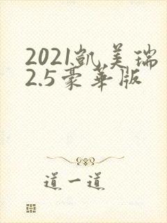 2021凯美瑞2.5豪华版
