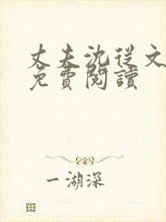 丈夫沈从文原文免费阅读