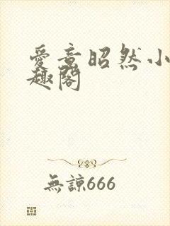 爱意昭然小说笔趣阁