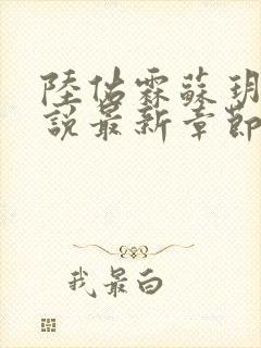 陆佑霖苏玥莹小说最新章节更新时间