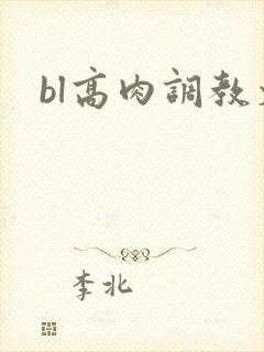 bl高肉调教文