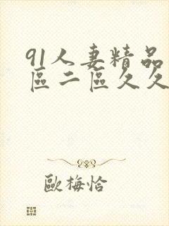 91人妻精品一区二区久久