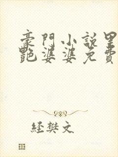 豪门小说里的美艳婆婆免费阅读