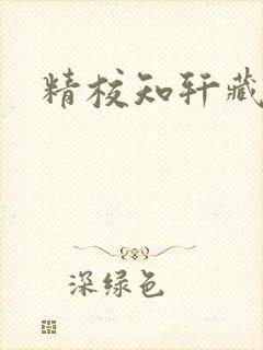 精校知轩藏书网
