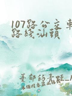 107路公交车路线汕头