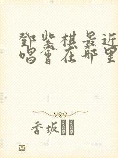 邓紫棋最近的演唱会在哪里