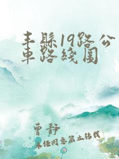 丰县19路公交车路线图