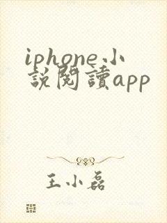 iphone小说阅读app