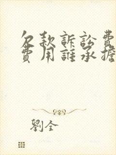 欠款诉讼费律师费用谁承担