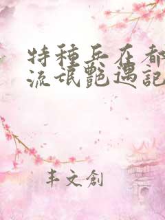 特种兵在都市(流氓艳遇记)小说