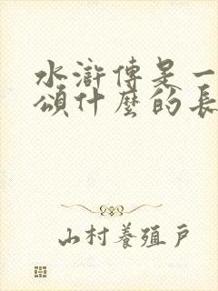 水浒传是一部歌颂什么的长篇小说