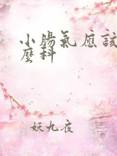 小肠气应该挂什么科