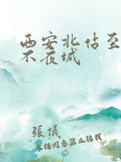 西安北站至大唐不夜城
