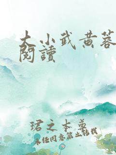 大小武黄蓉免费阅读 大小武黄蓉免费阅读