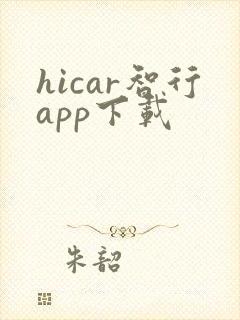 hicar智行app下载