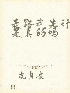 走路我先行赚钱是真的吗