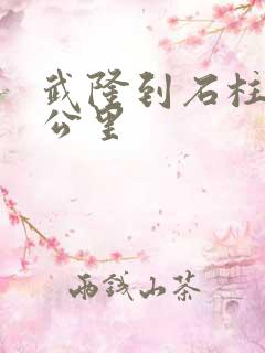 武隆到石柱多少公里 武隆到石柱多少公里