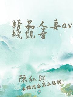 精品人妻av在线观看