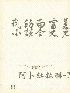 我的白富美老婆小说全文免费阅读 我的白富美老婆小说全文免费阅读