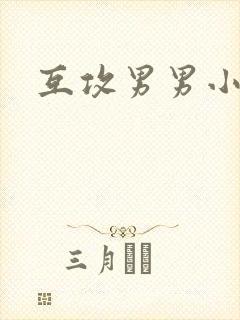 互攻男男小说