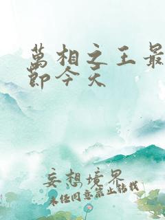 万相之王最新章节今天