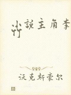 小说主角李君唐竹