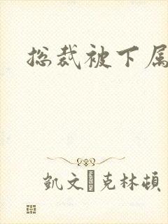 总裁被下属调教