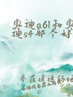 奥迪a6l和奥迪s4哪个好