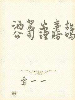 酒驾出事故保险公司理赔吗