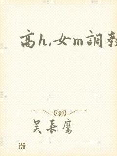 高h,女m调教