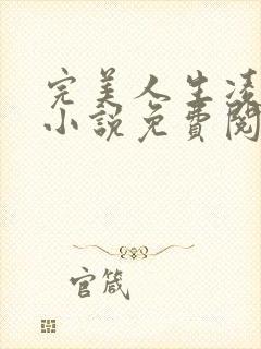 完美人生凌志远小说免费阅读全文